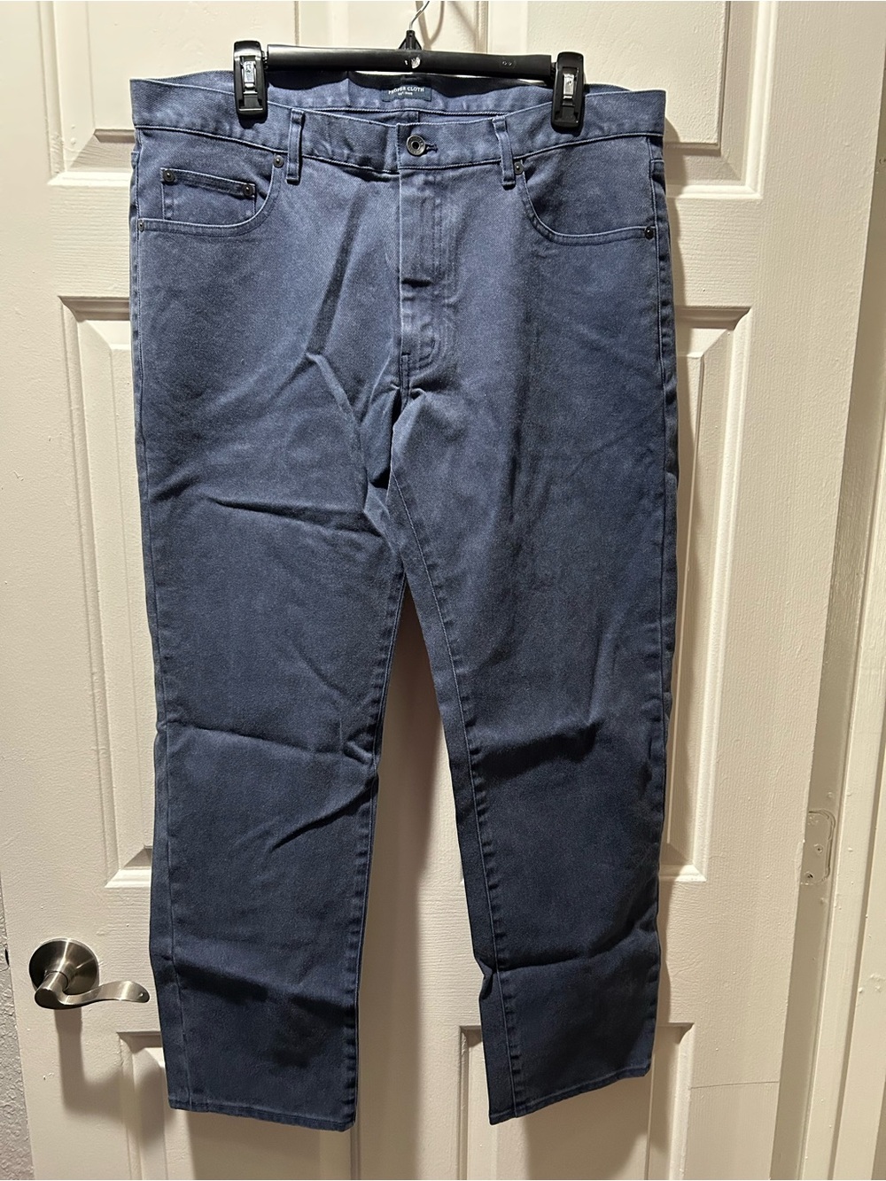 Proper Cloth Men’s Faded Blue Denim Pants Size 35 x 30
